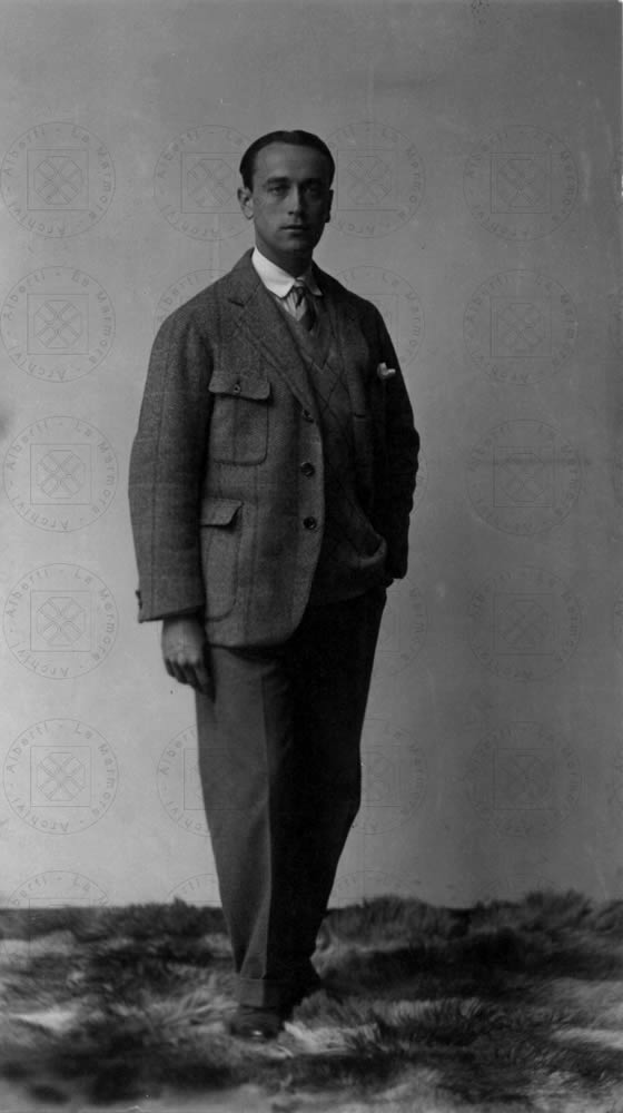 Guglielmo Alberti, foto di studio, anni '20